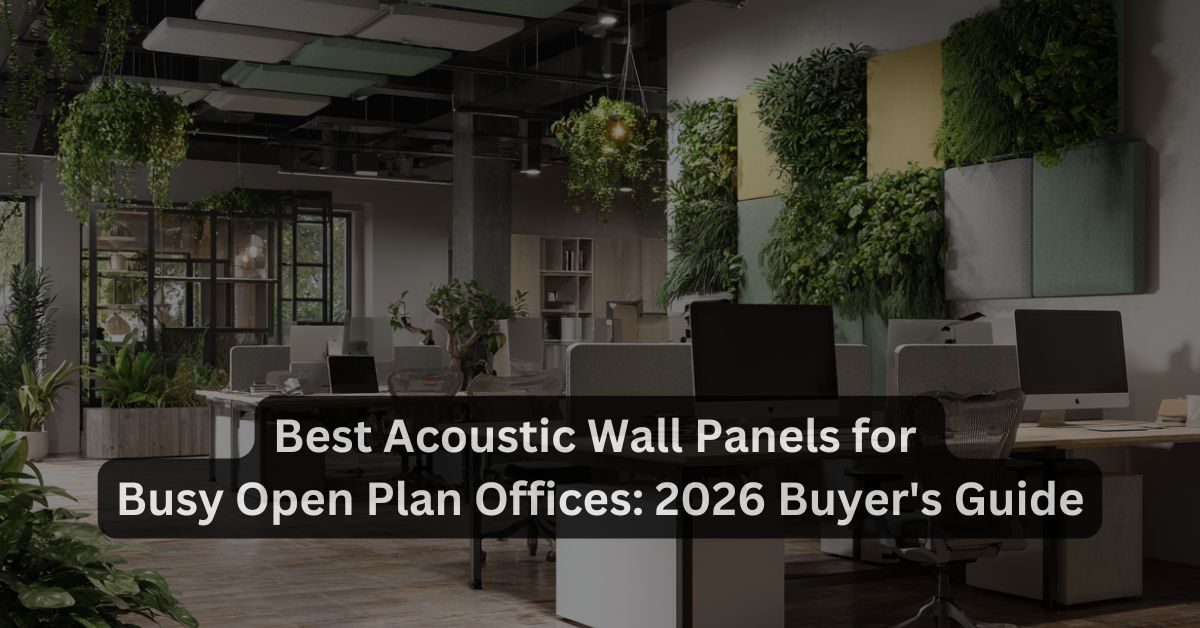 Best Acoustic Wall Panels for Busy Open Plan Offices: 2026 Buyer's Guide
