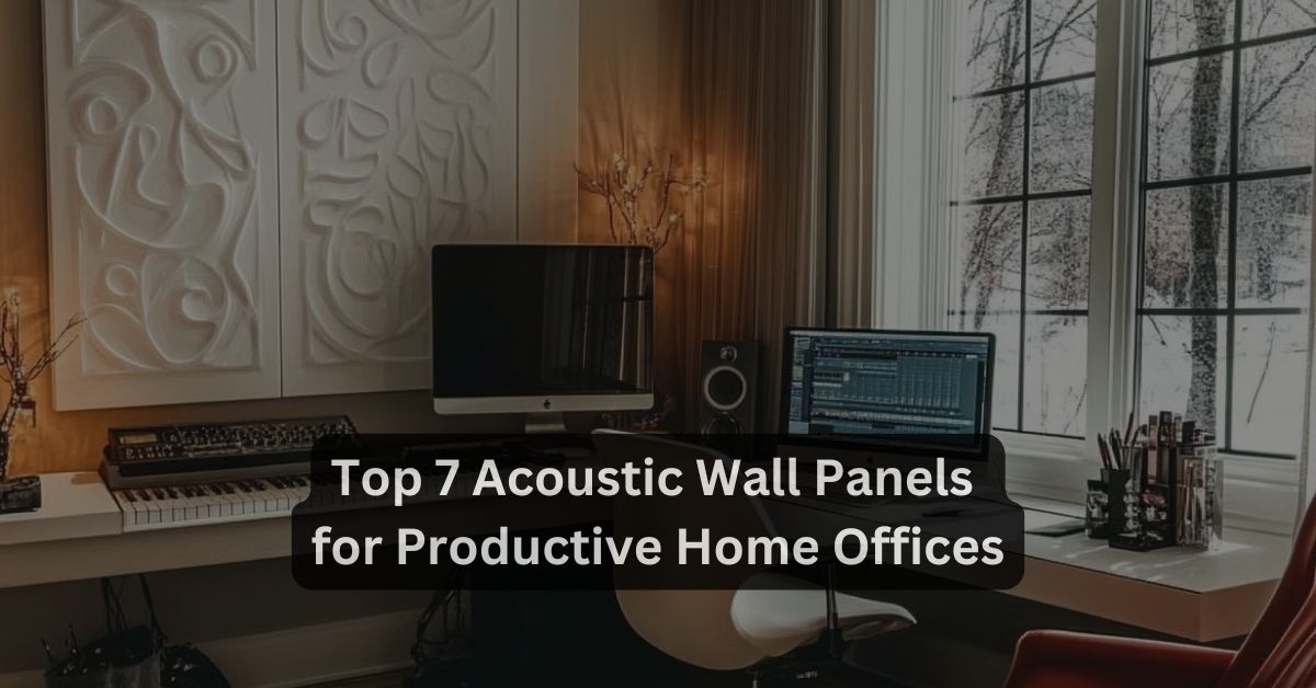 Top 7 Acoustic Panels for Productive Home Offices
