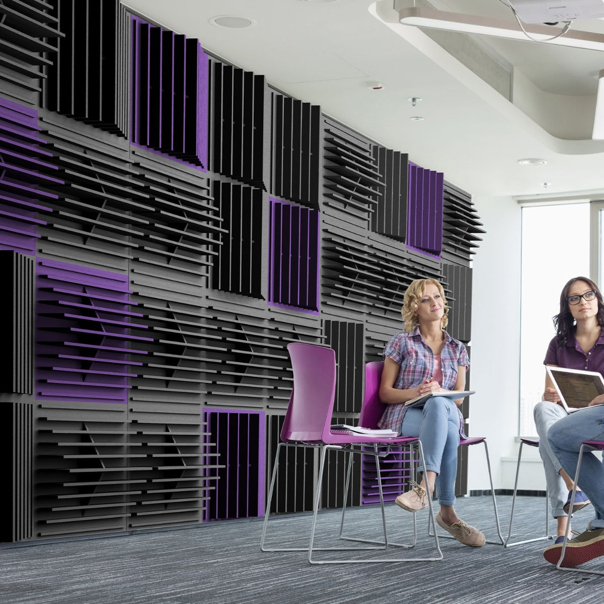 14six8 '3D Acoustic Wall Tiles' - 597 x 597mm