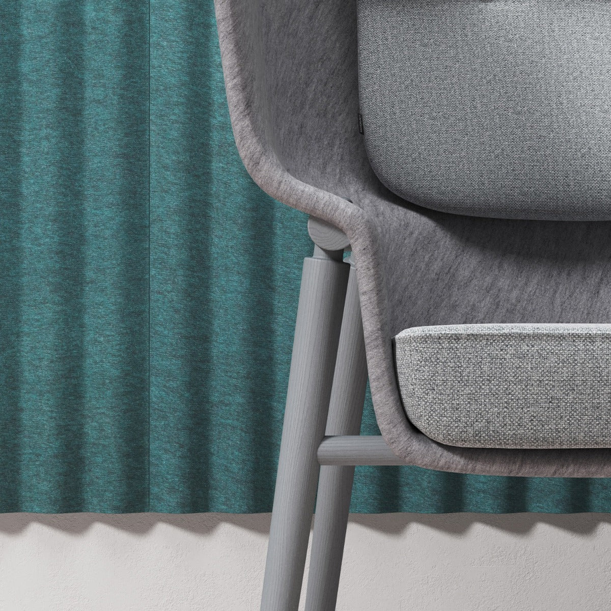 De Vorm 'Mute Flow' Acoustic Panel - 2390 x 790mm