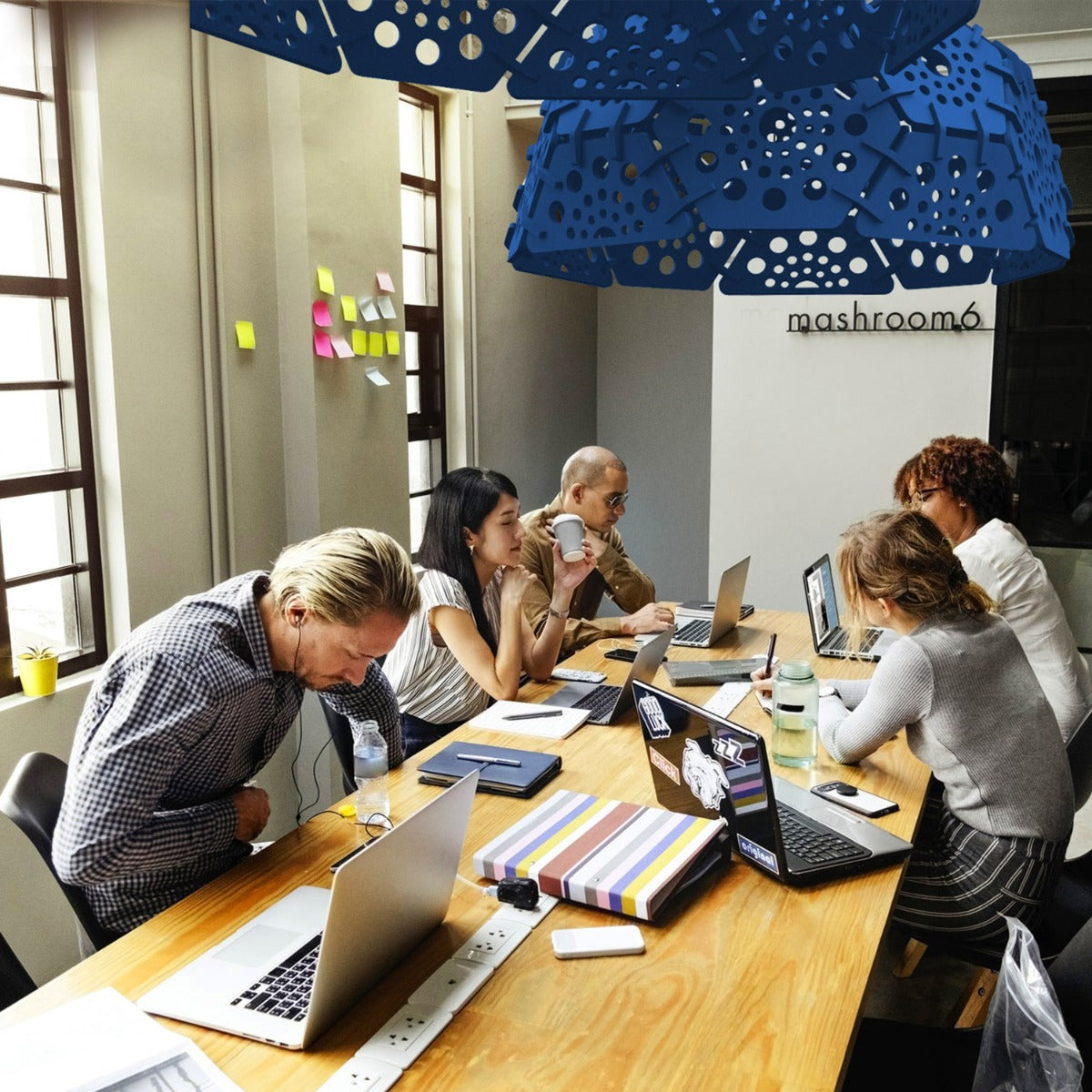 14six8 'Harmony' Suspended Acoustic Ceiling Panel - Multiple Sizes