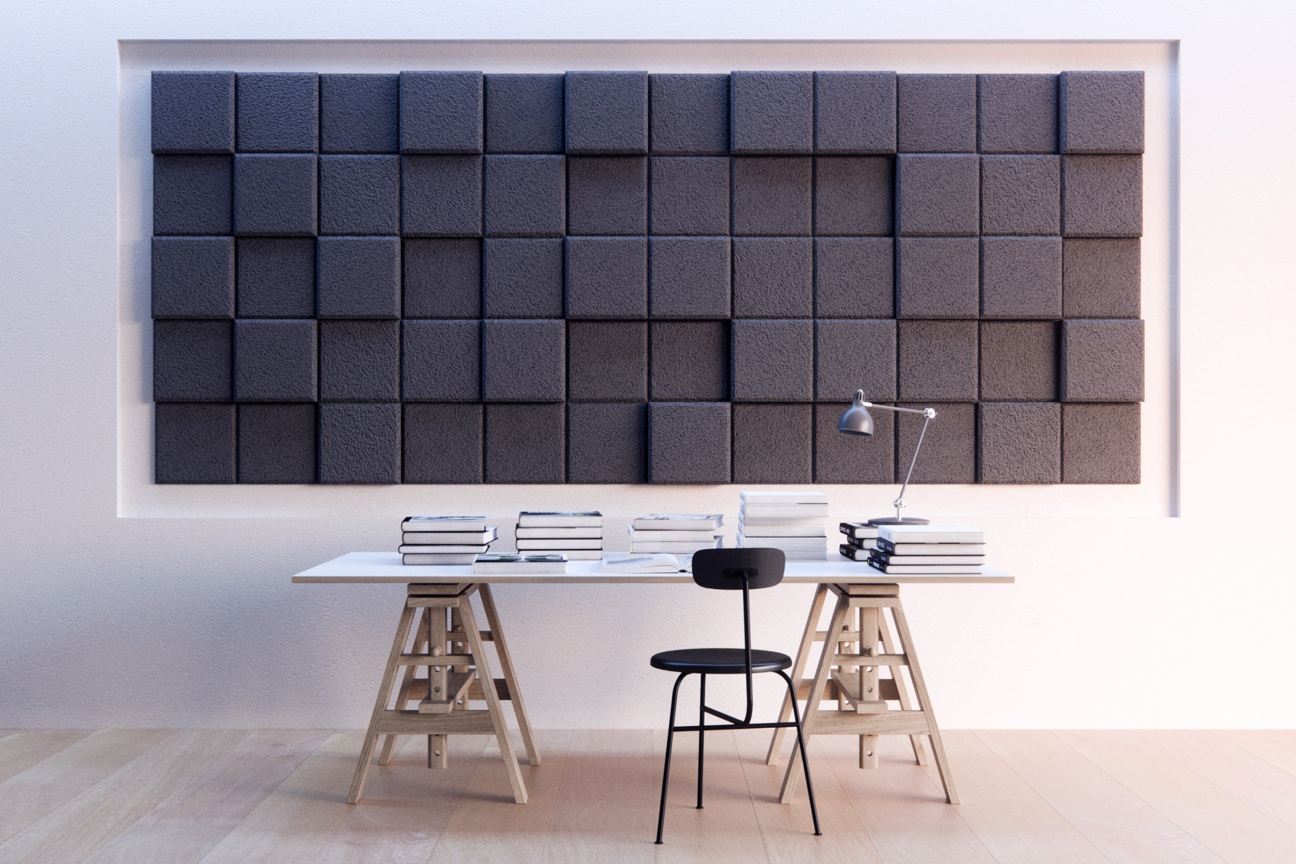 BAUX '3D Pixel' Acoustic Tiles - 290 x 290mm