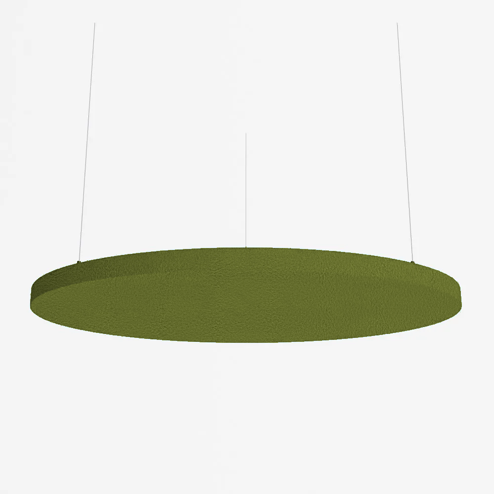 SilentSpace Raft Circle in brown felt fabric