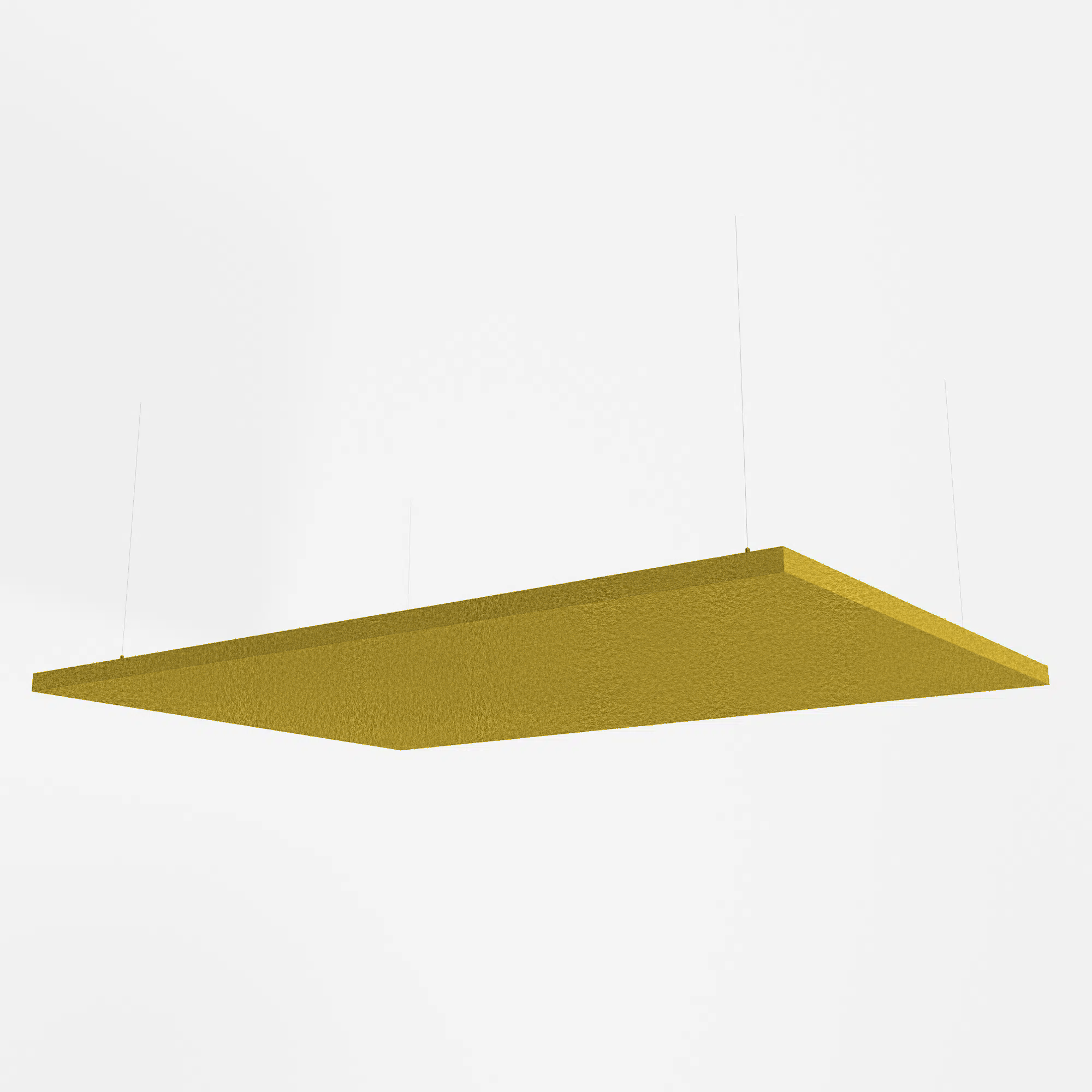 Fabric Wrapped Rectangle Acoustic Raft - Multiple Sizes