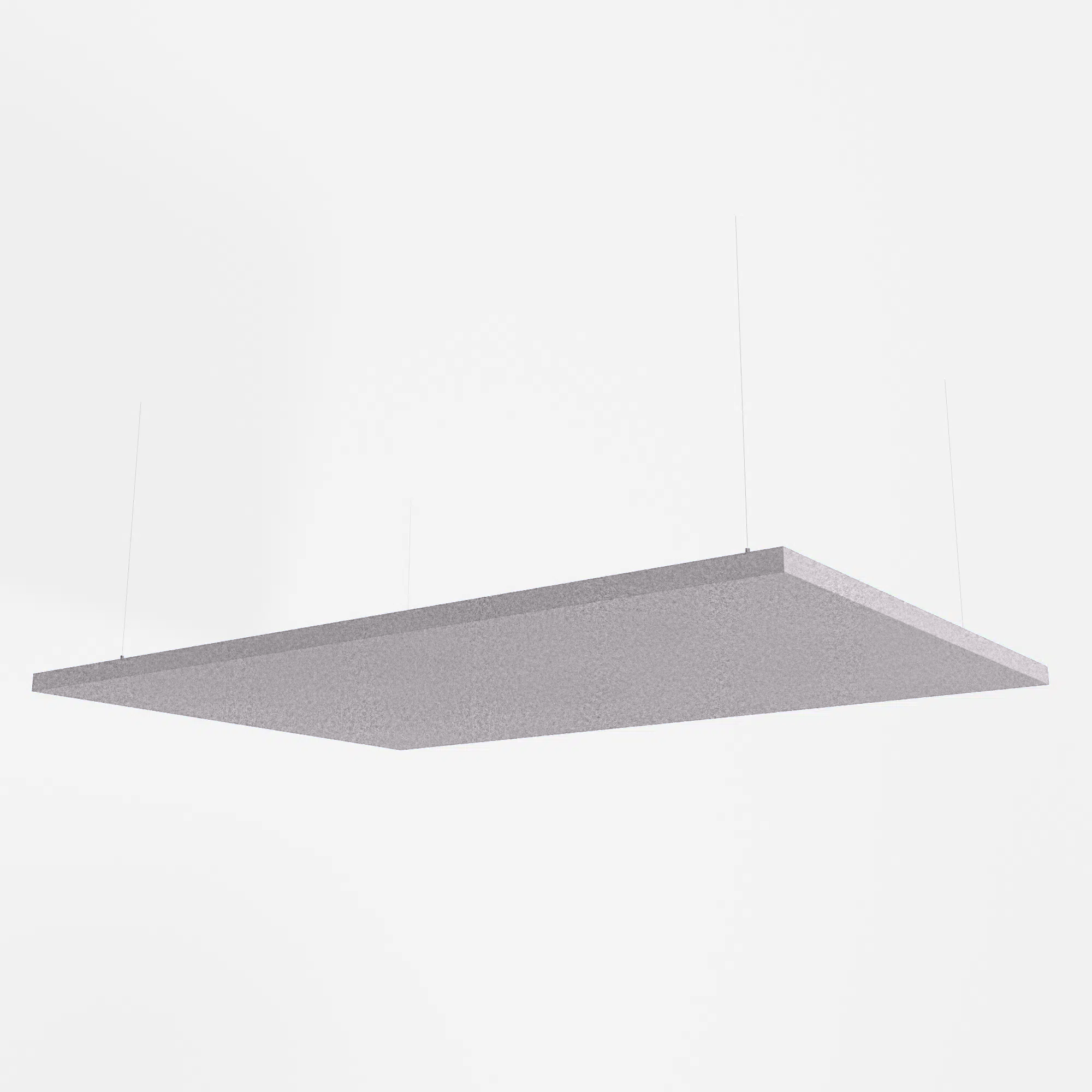 Fabric Wrapped Rectangle Acoustic Raft - Multiple Sizes