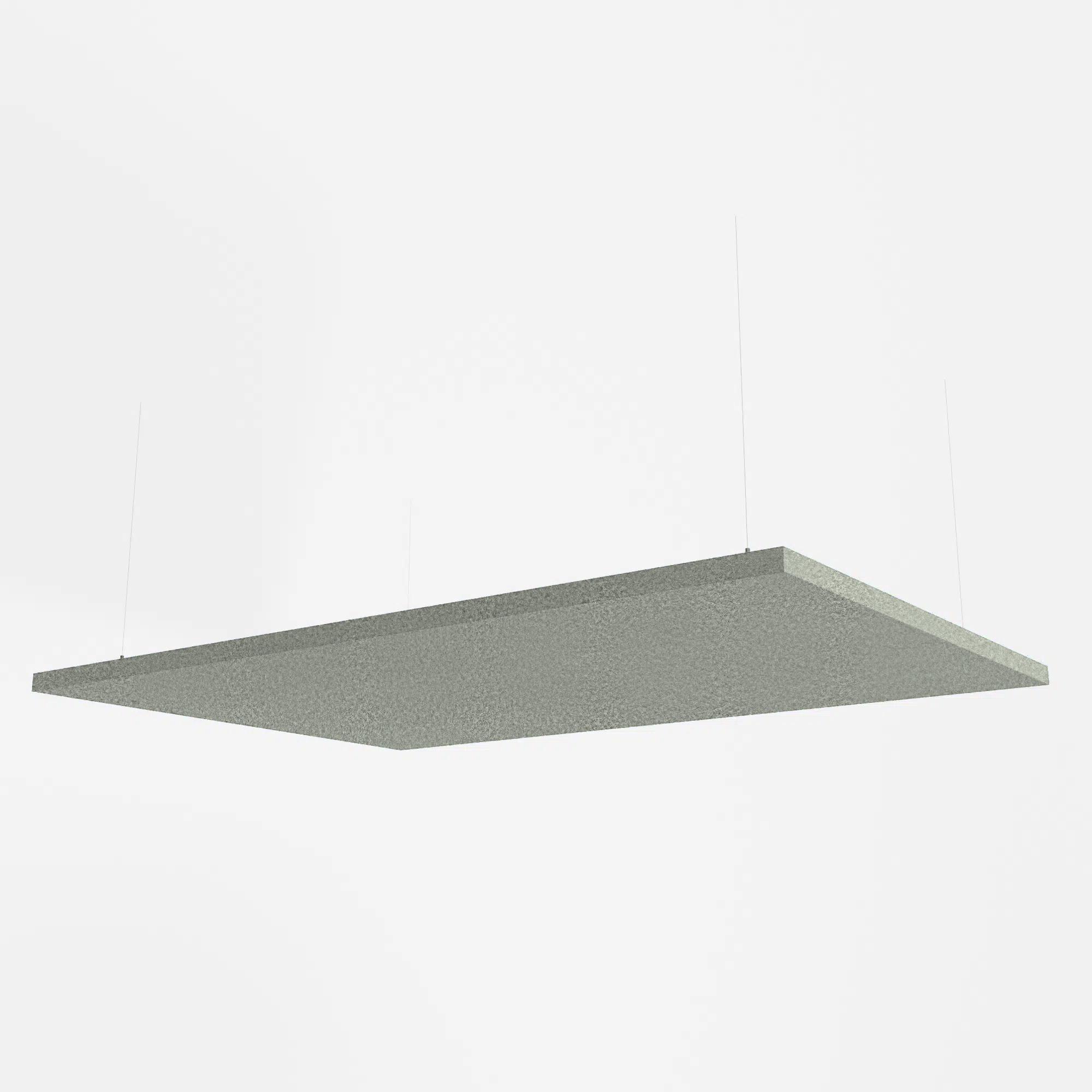 Fabric Wrapped Rectangle Acoustic Raft - Multiple Sizes