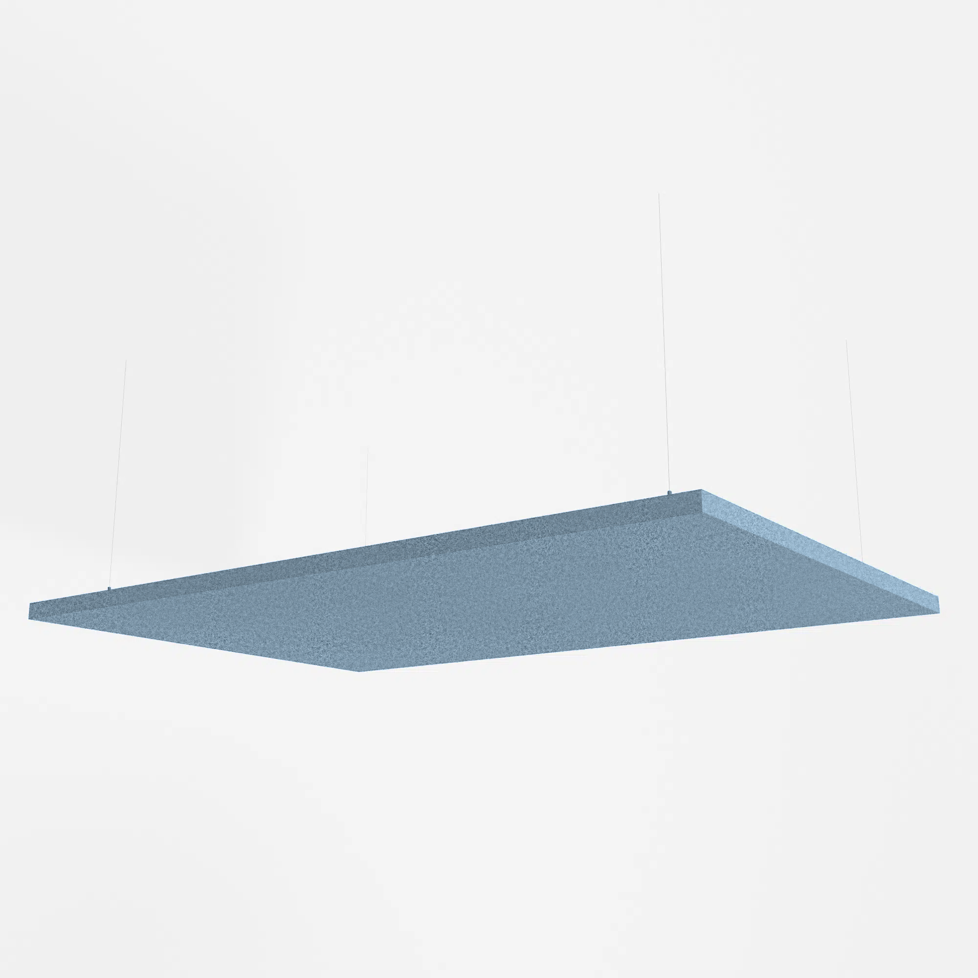 Fabric Wrapped Rectangle Acoustic Raft - Multiple Sizes