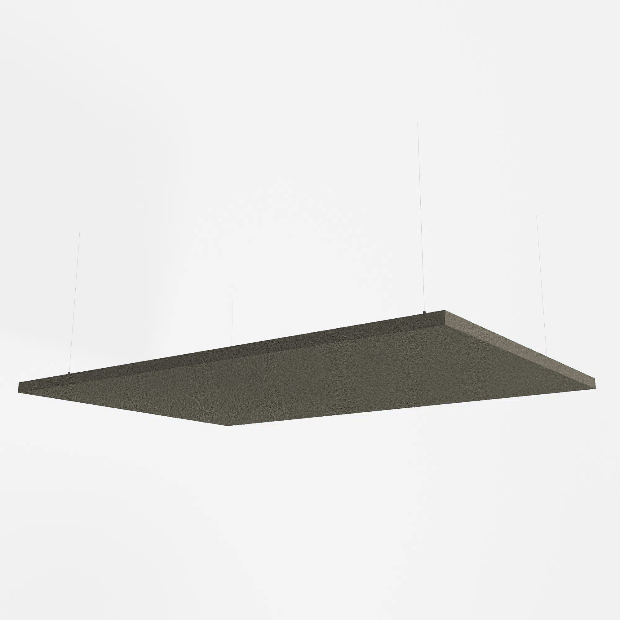 Fabric Wrapped Rectangle Acoustic Raft - Multiple Sizes