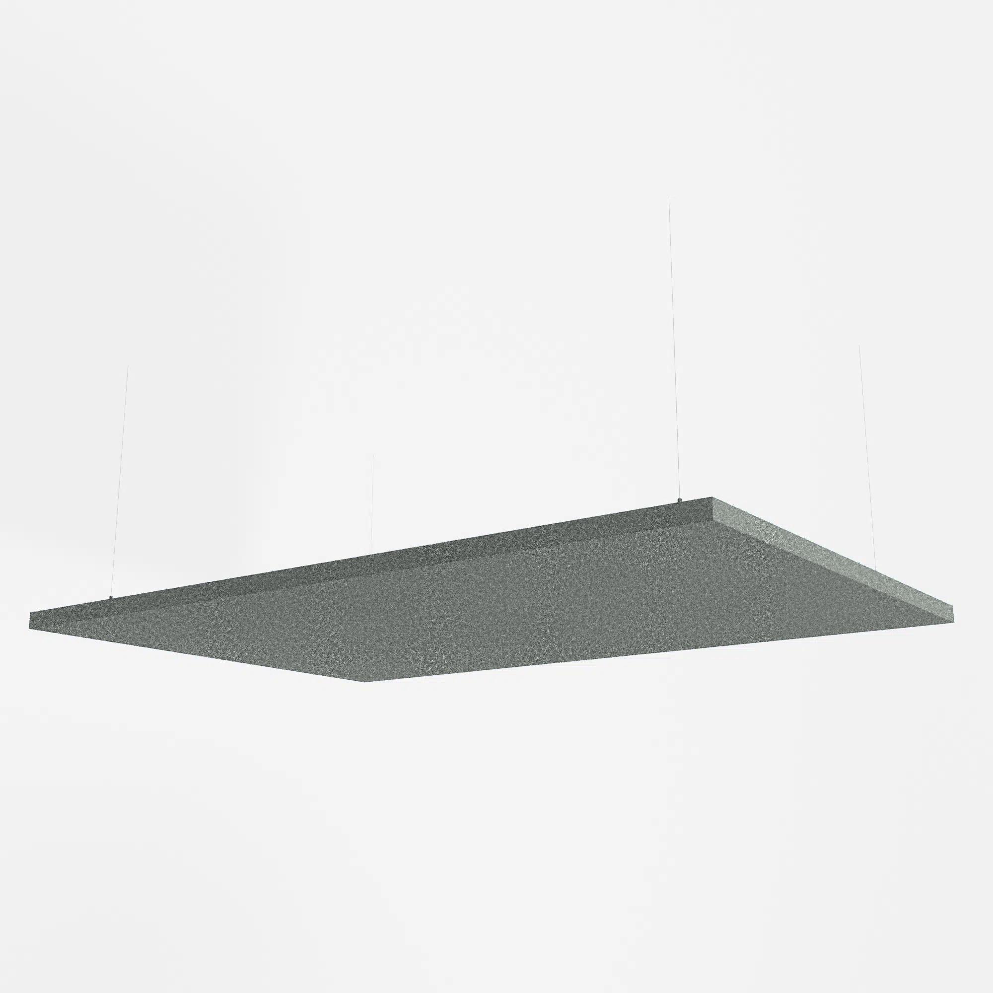 Fabric Wrapped Rectangle Acoustic Raft - Multiple Sizes
