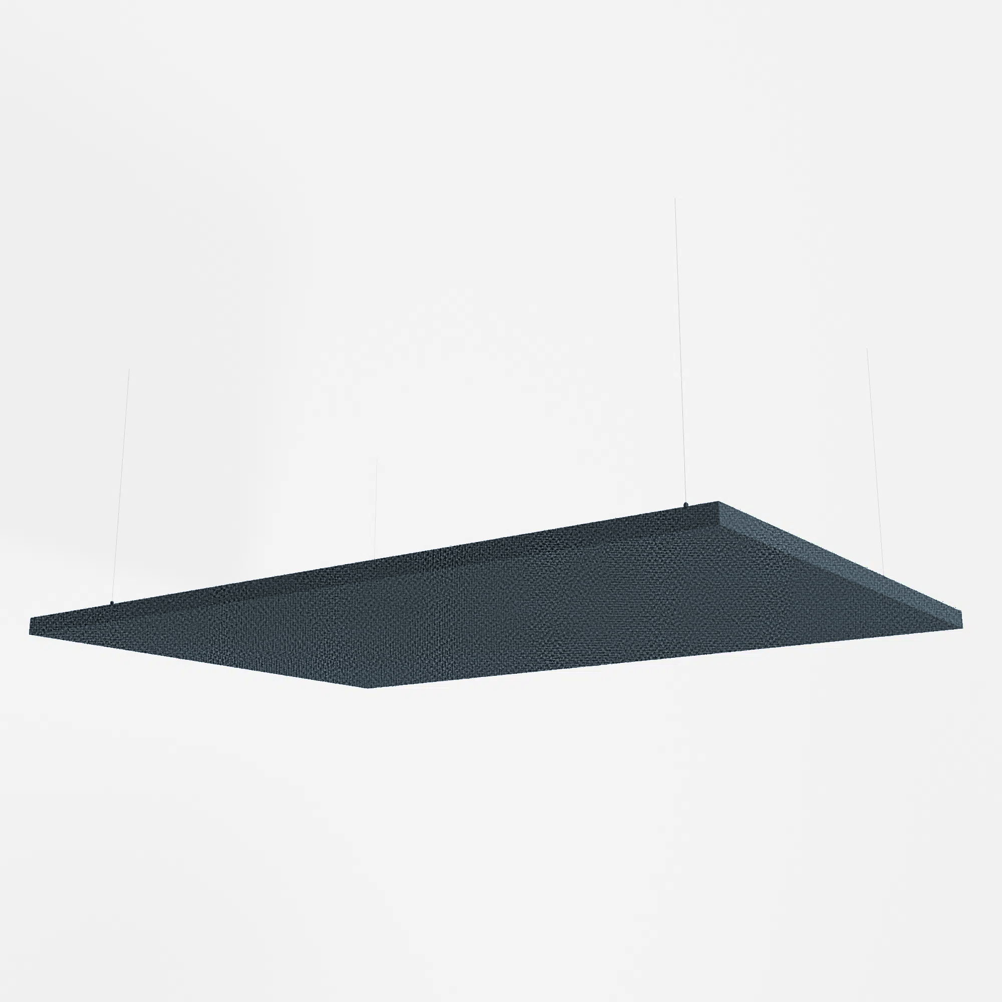 Fabric Wrapped Rectangle Acoustic Raft - Multiple Sizes