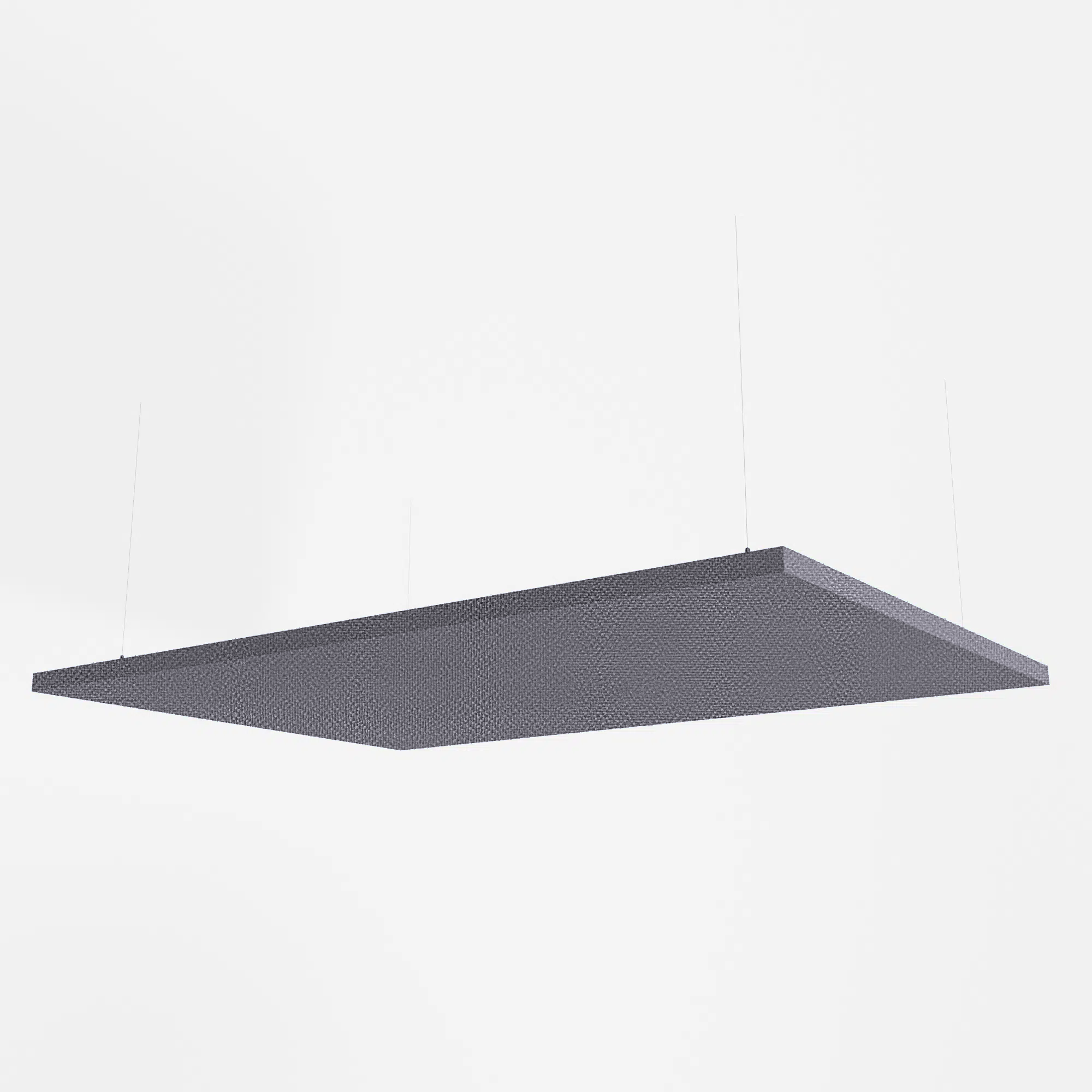 Fabric Wrapped Rectangle Acoustic Raft - Multiple Sizes