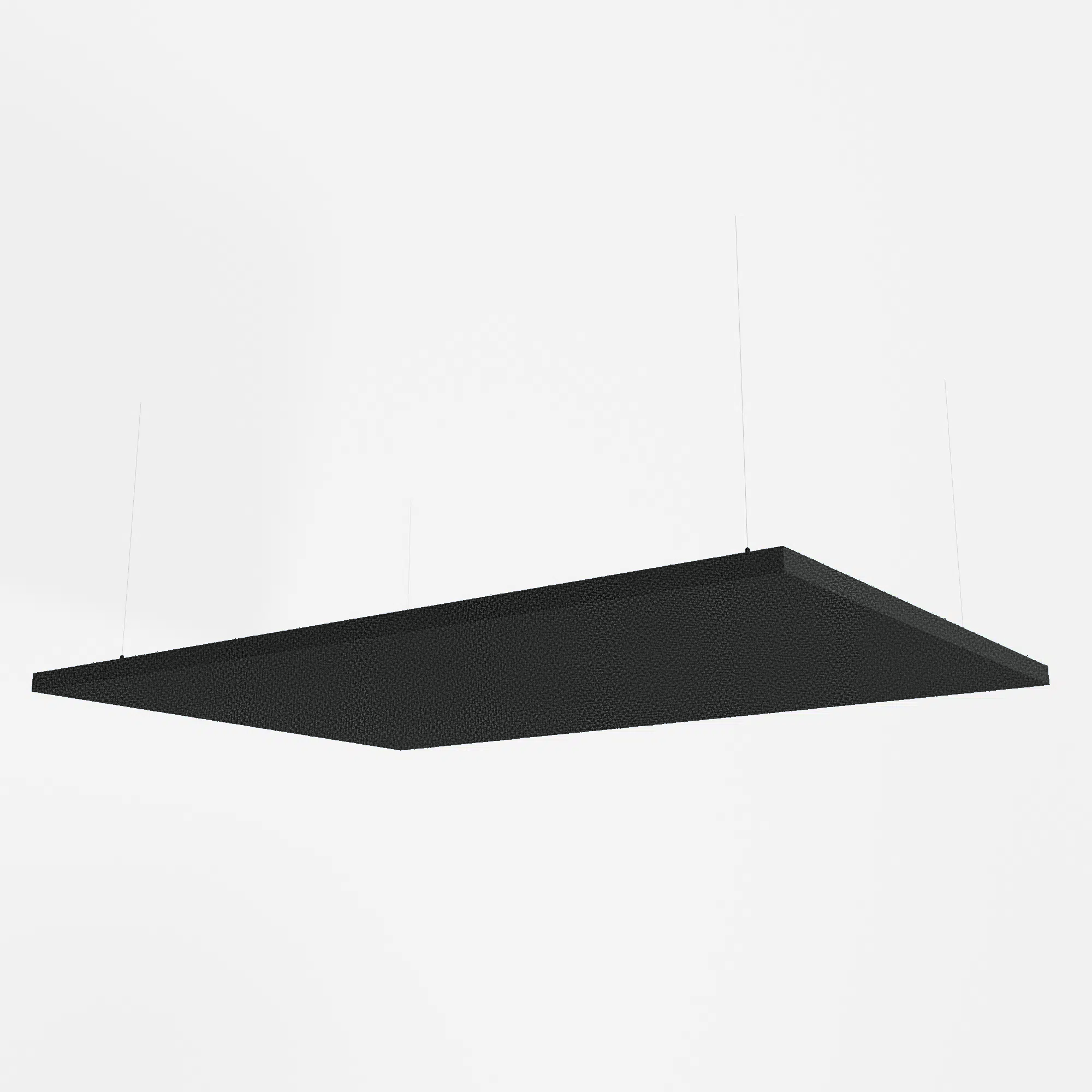 Fabric Wrapped Rectangle Acoustic Raft - Multiple Sizes
