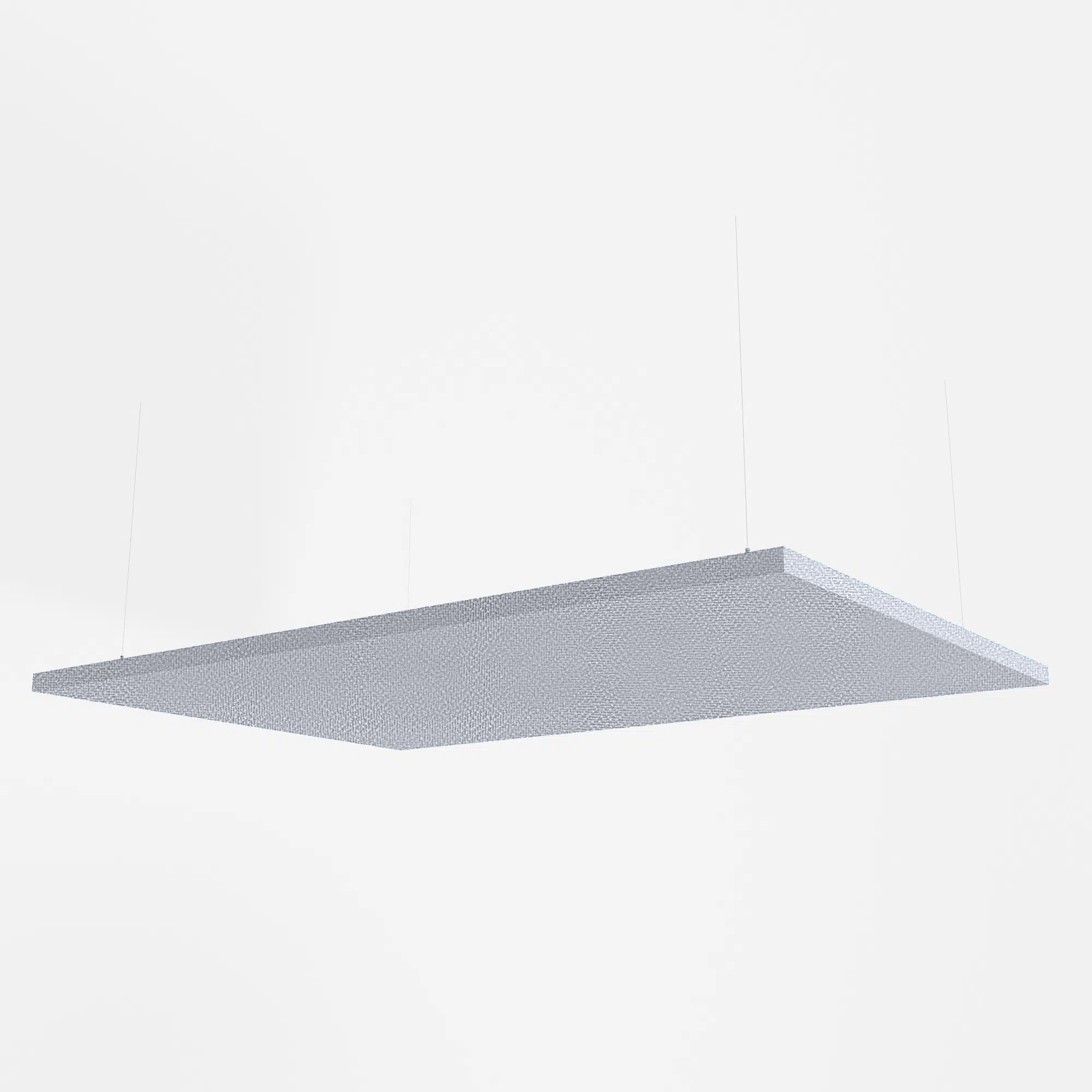 Fabric Wrapped Rectangle Acoustic Raft - Multiple Sizes