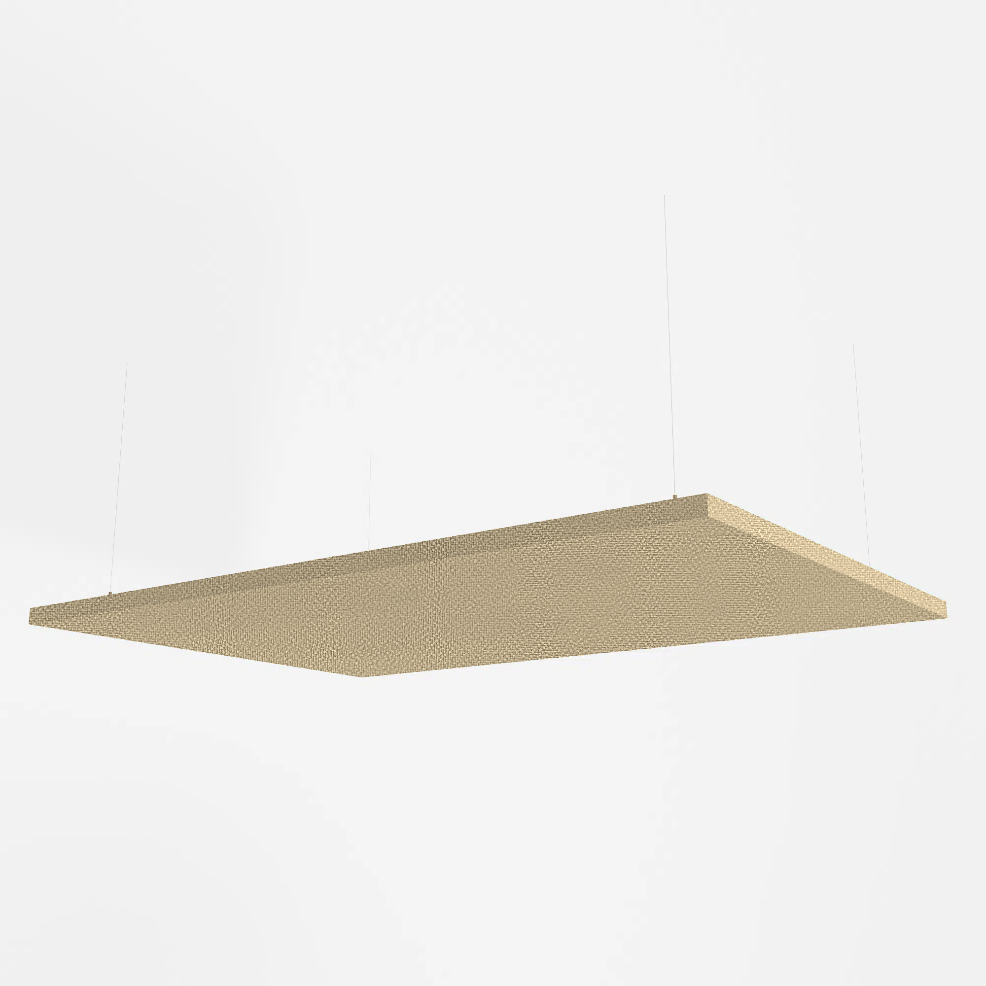 Fabric Wrapped Rectangle Acoustic Raft - Multiple Sizes