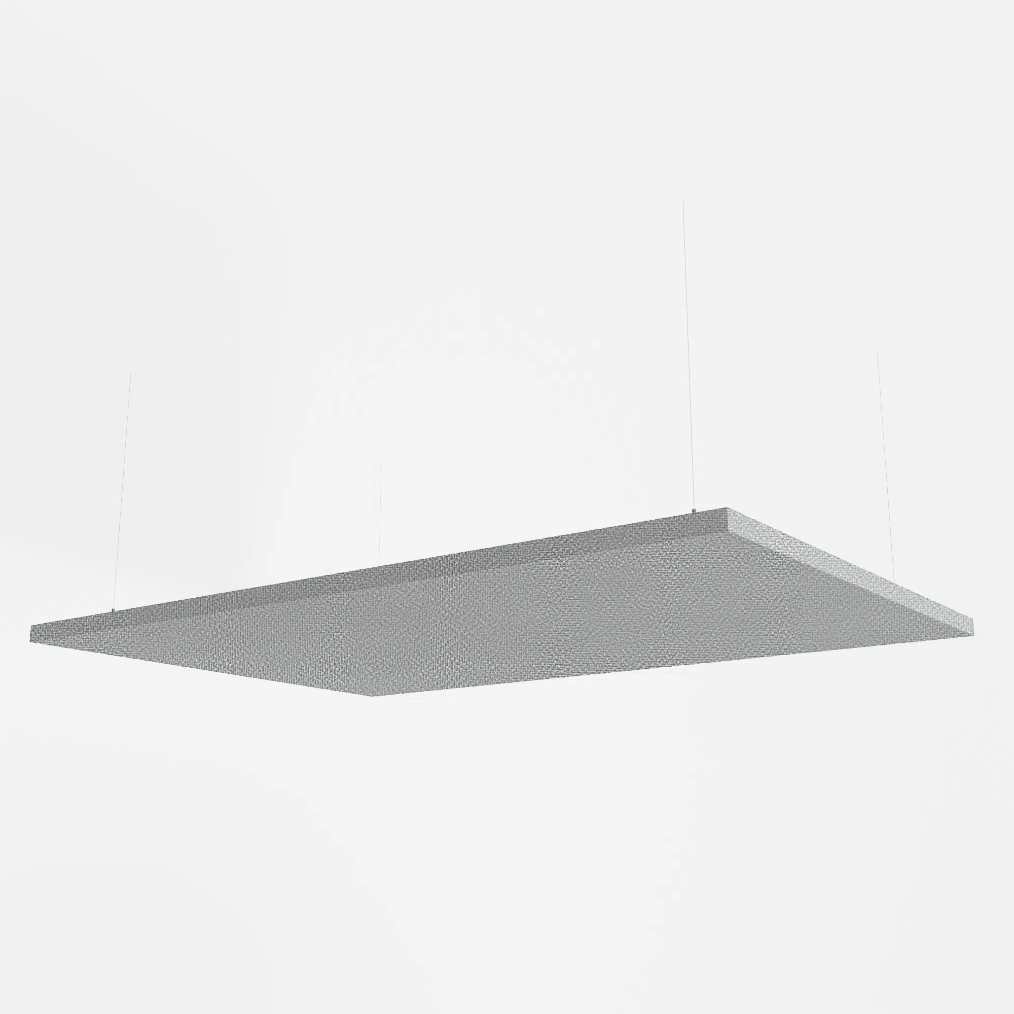 Fabric Wrapped Rectangle Acoustic Raft - Multiple Sizes