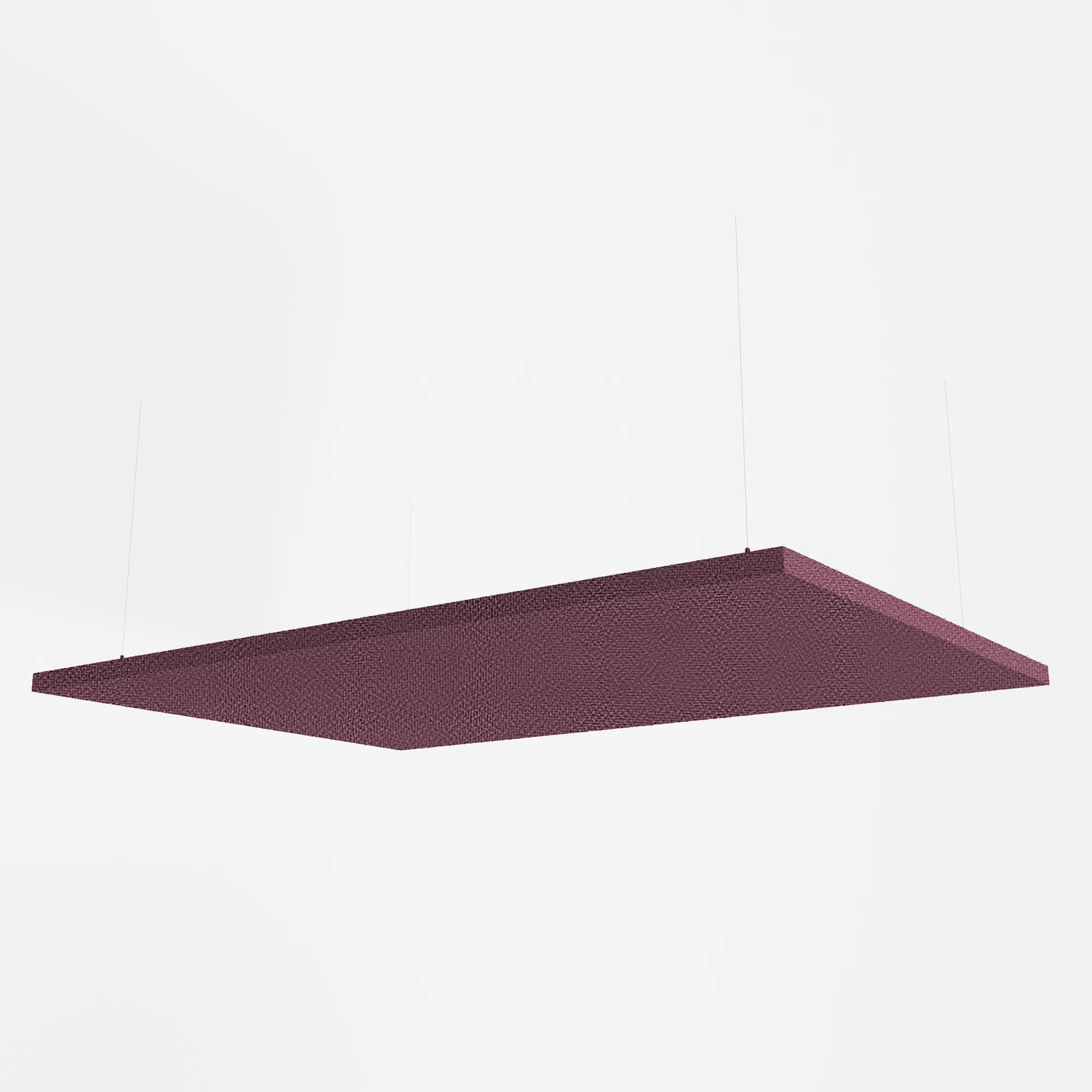 Fabric Wrapped Rectangle Acoustic Raft - Multiple Sizes