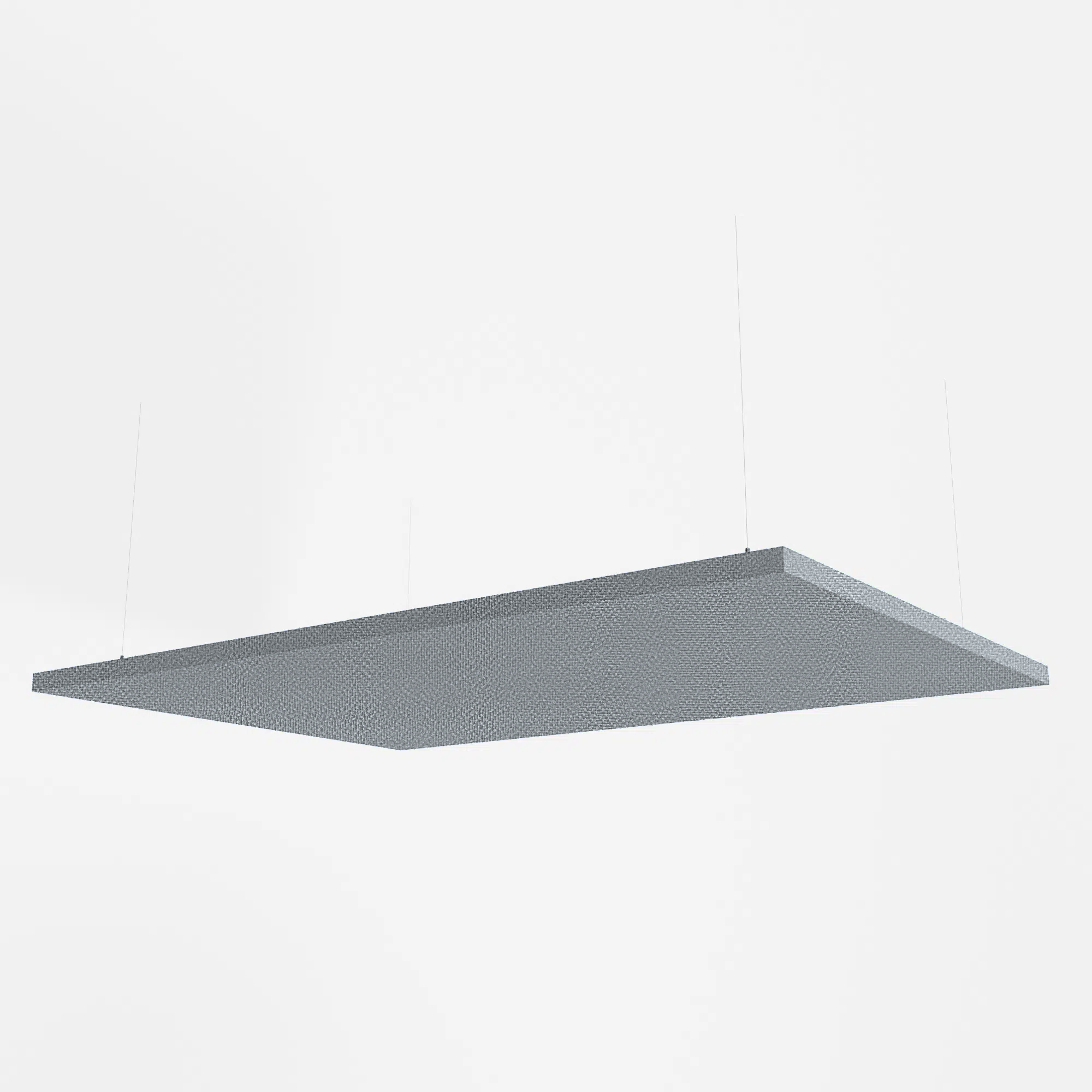 Fabric Wrapped Rectangle Acoustic Raft - Multiple Sizes