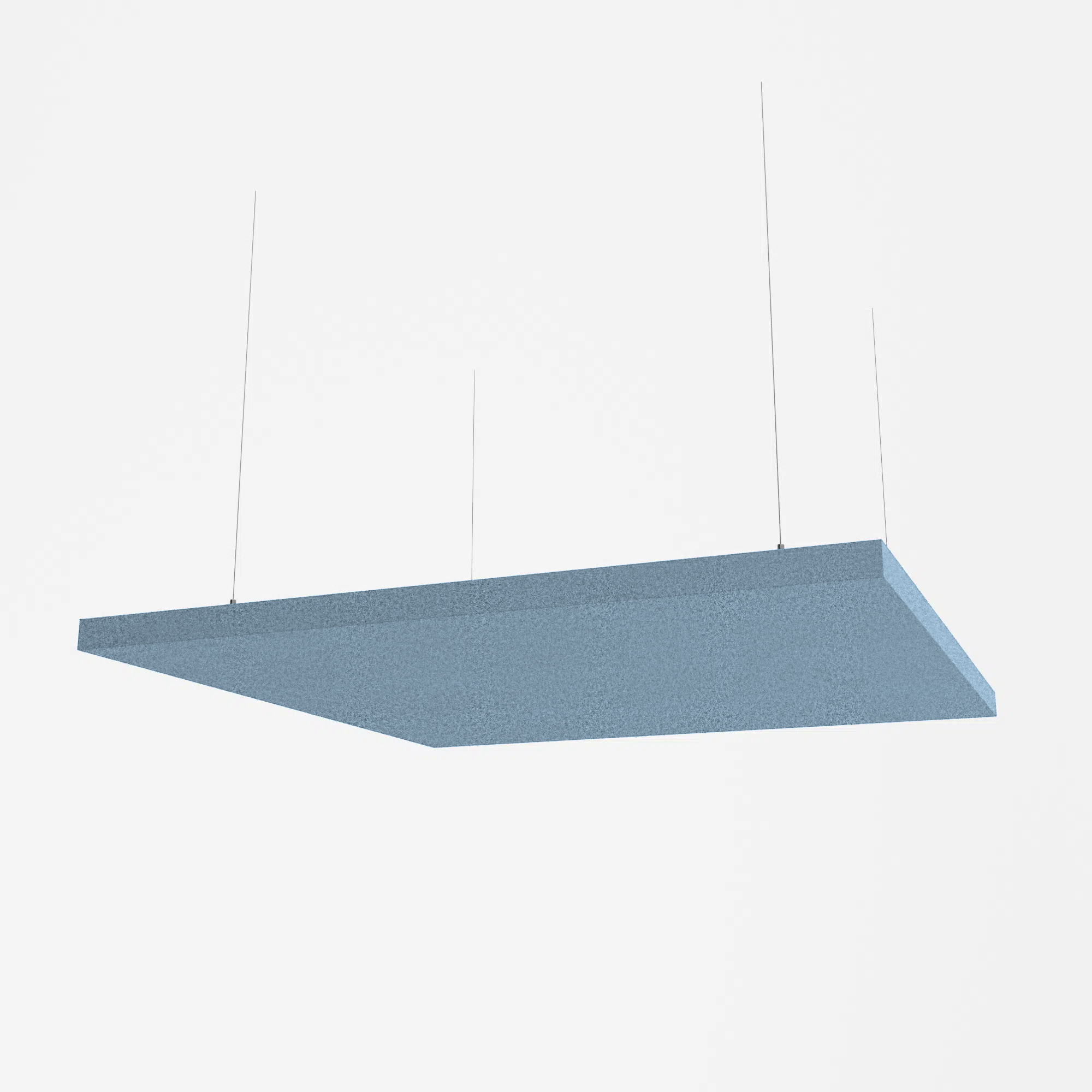 Fabric Wrapped Square Acoustic Raft - Multiple Sizes