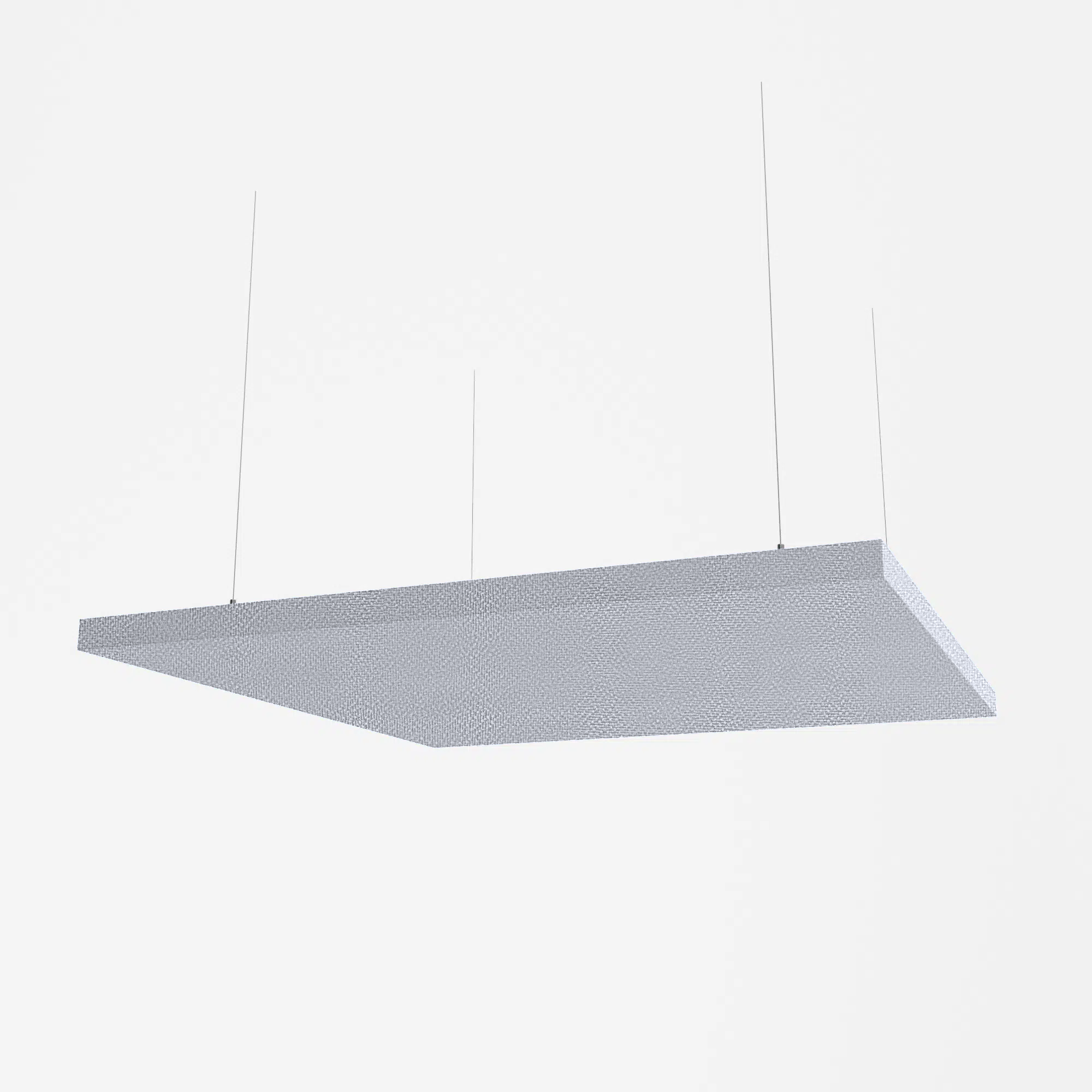 Fabric Wrapped Square Acoustic Raft - Multiple Sizes