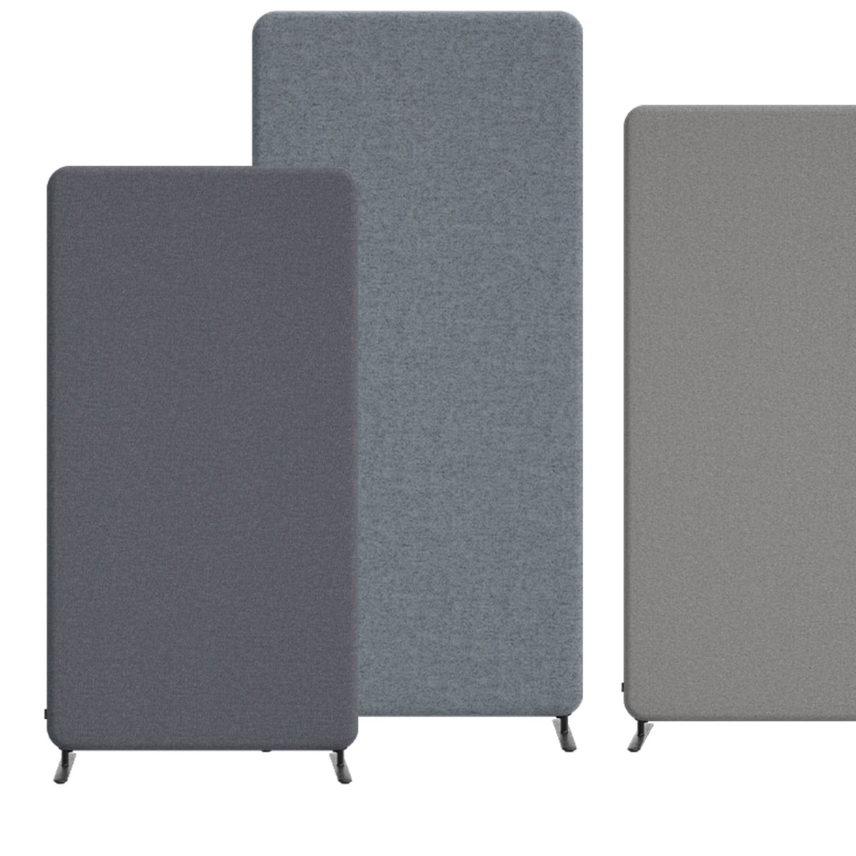 Abstracta Softline 30 Floor Screen - Leg Set Included
