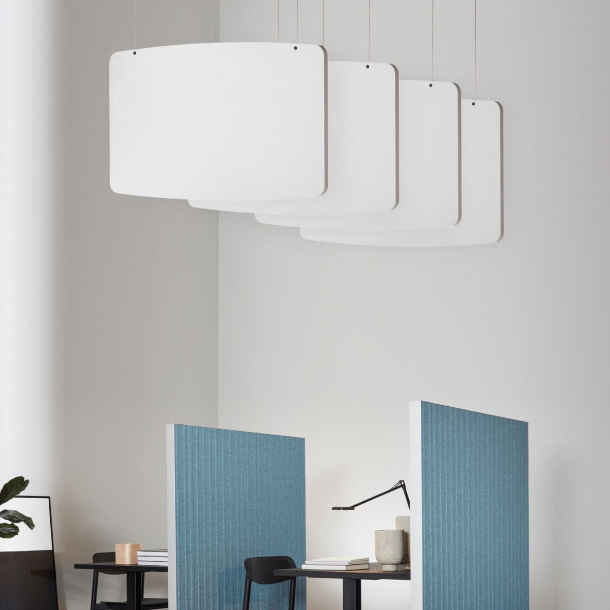 Abstracta 'Basic Baffle' Acoustic Ceiling Baffles - Multiple Sizes