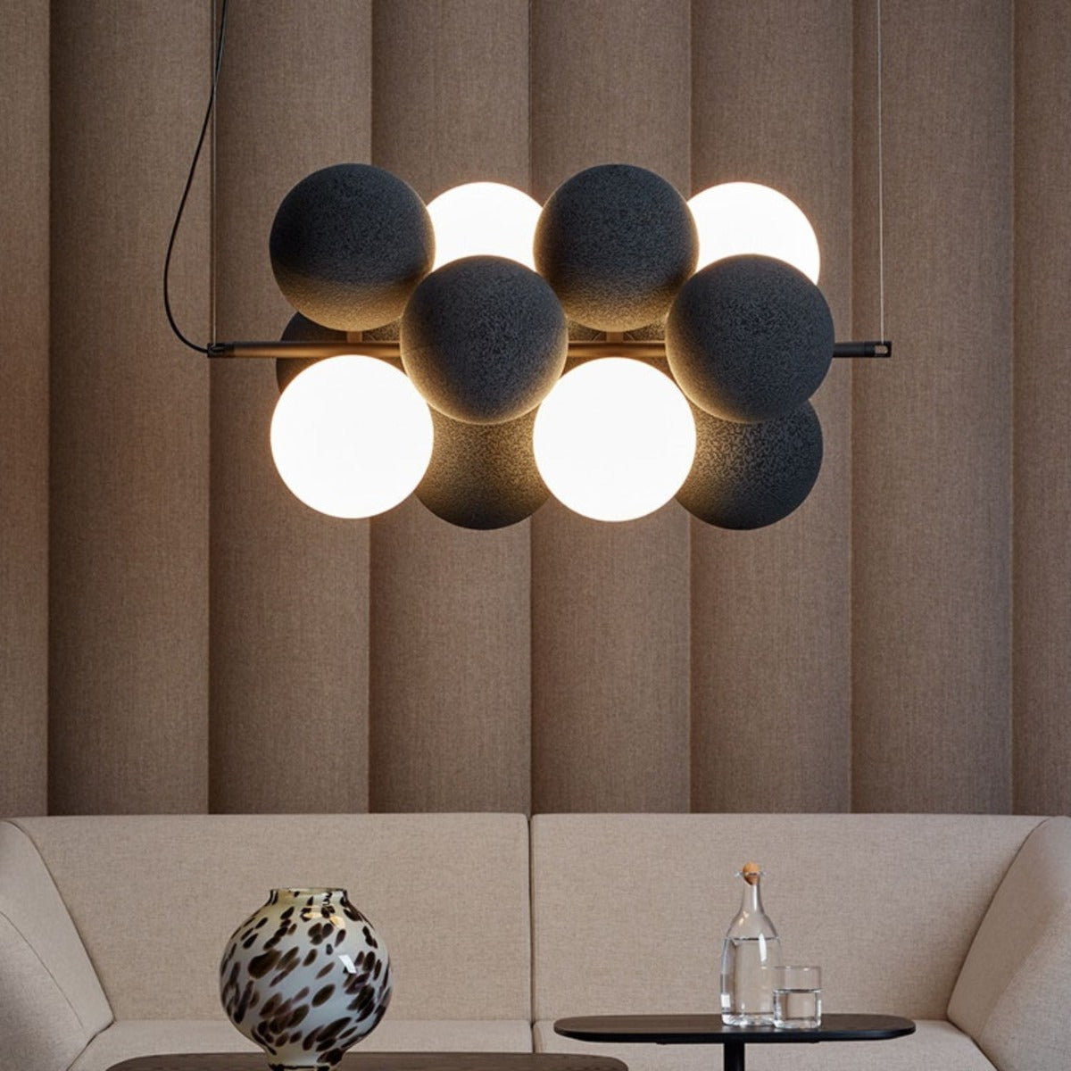 Abstracta 'Holly' Acoustic Ceiling Lighting