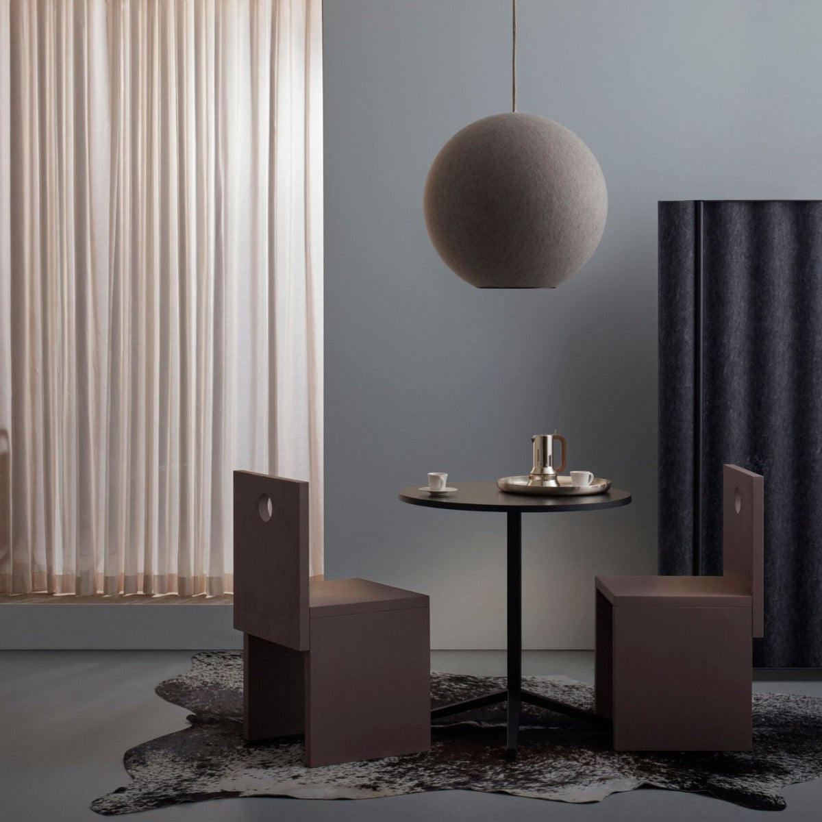 Abstracta 'Moon' Acoustic Lamp - Ø550mm Diameter