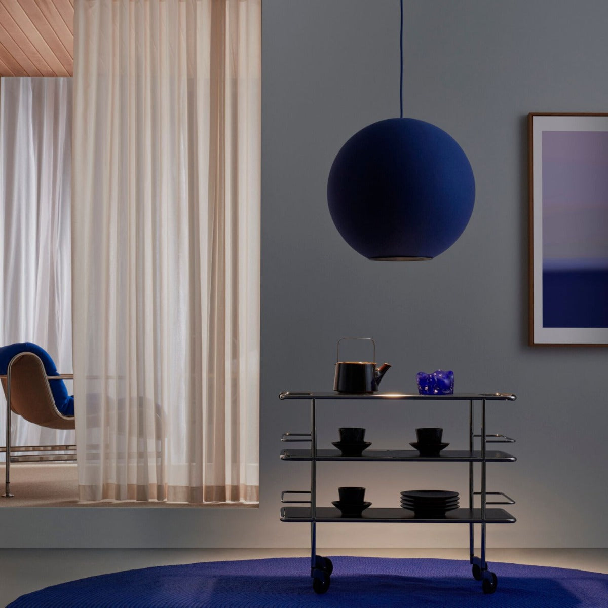 Abstracta 'Moon' Acoustic Lamp - Ø550mm Diameter