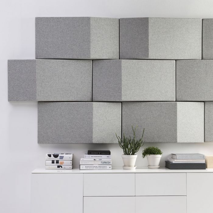 Abstracta 'Triline Wall' Acoustic Panel - 800 x 400mm