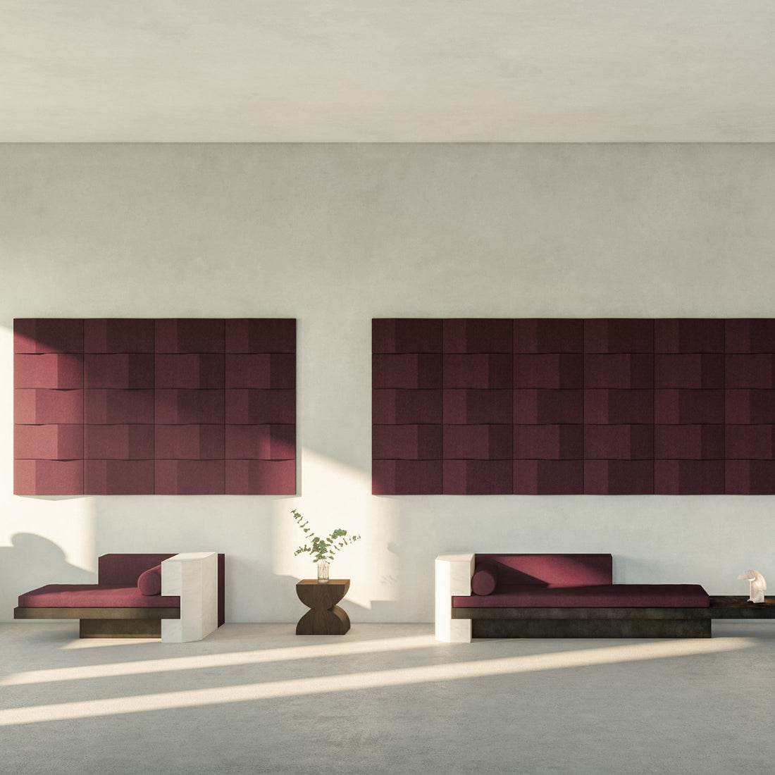 Abstracta 'Triline Wall' Acoustic Panel - 800 x 400mm