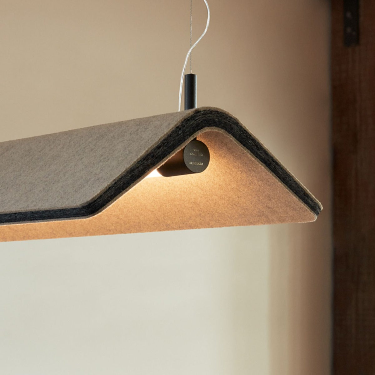 Abstracta 'Vika' Acoustic Lamp Absorber - 1500mm x 155mm x 283mm