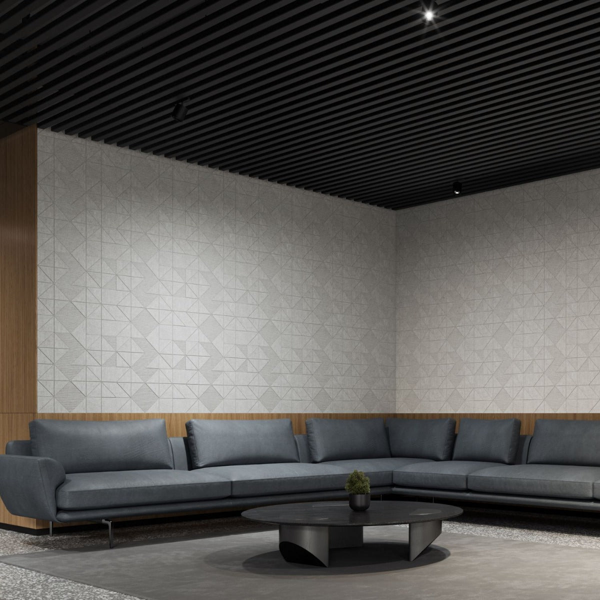 Acoufelt 'Quietform' Acoustic Wall Tiles - 600 x 600mm
