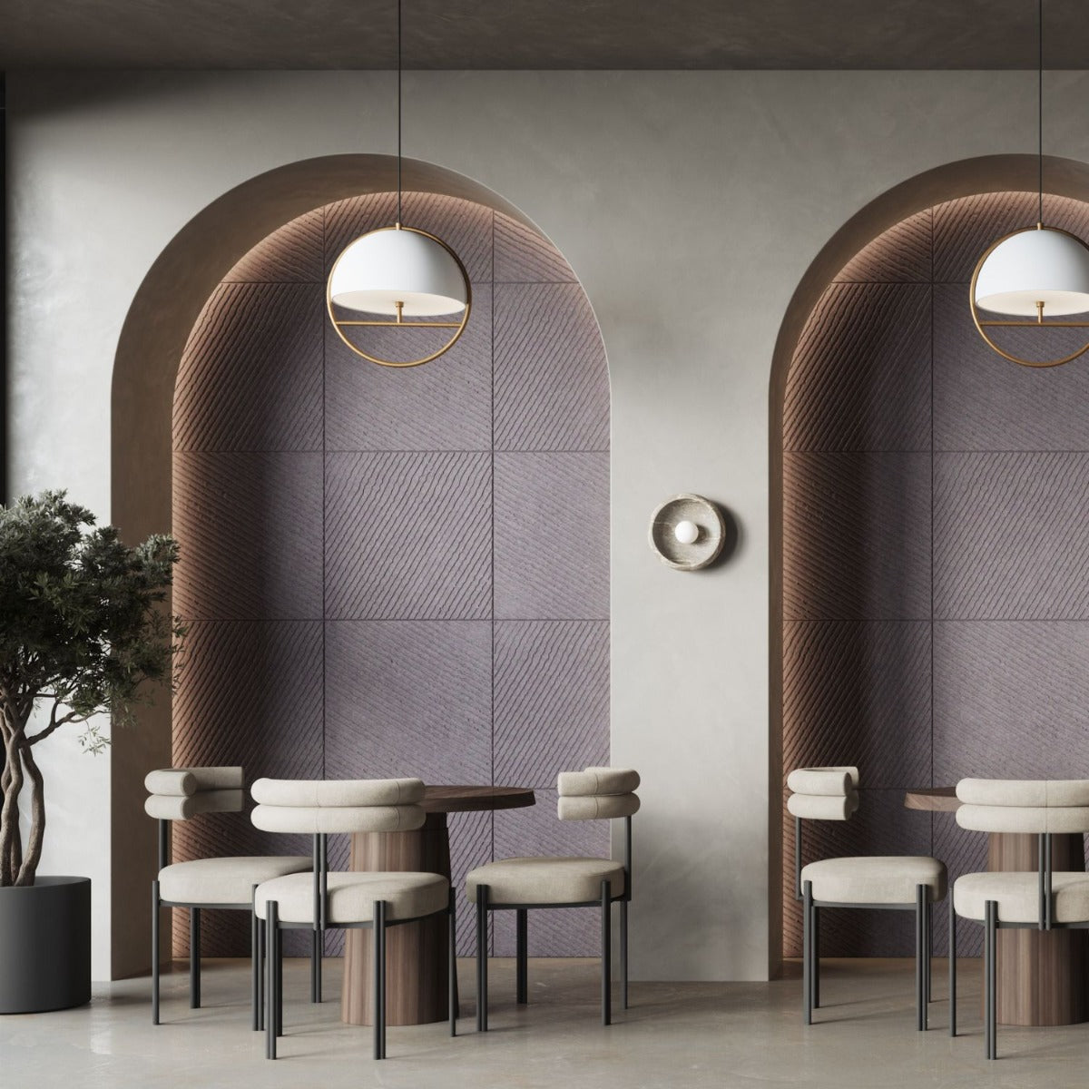 Acoufelt 'Quietform' Acoustic Wall Tiles - 600 x 600mm