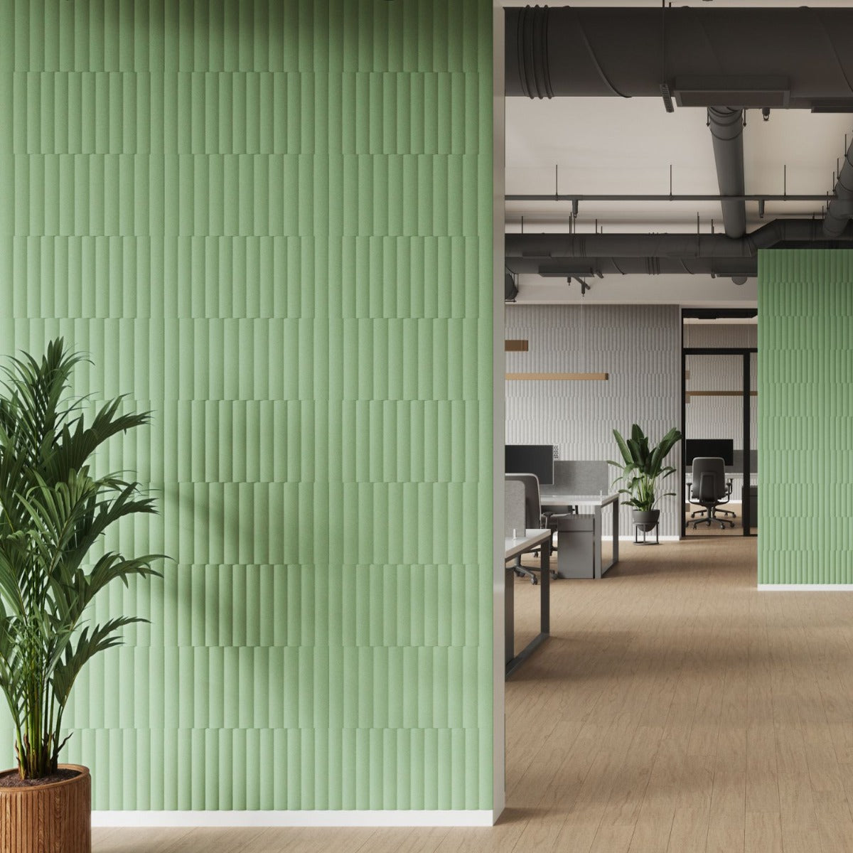 Acoufelt 'Quietform' Acoustic Wall Tiles - 600 x 600mm