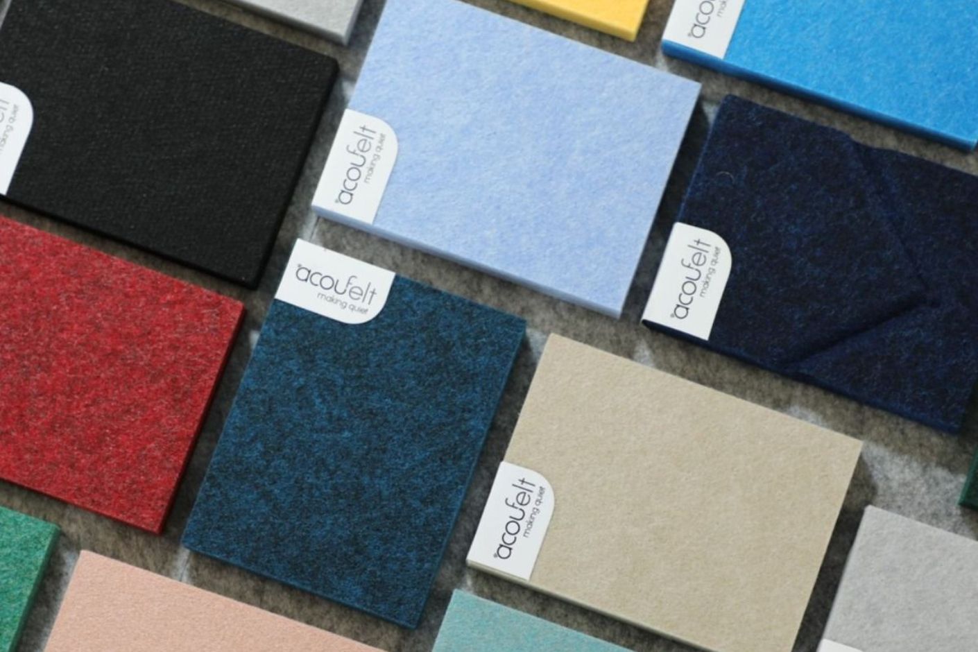 Acoufelt Filasorb Colour Samples