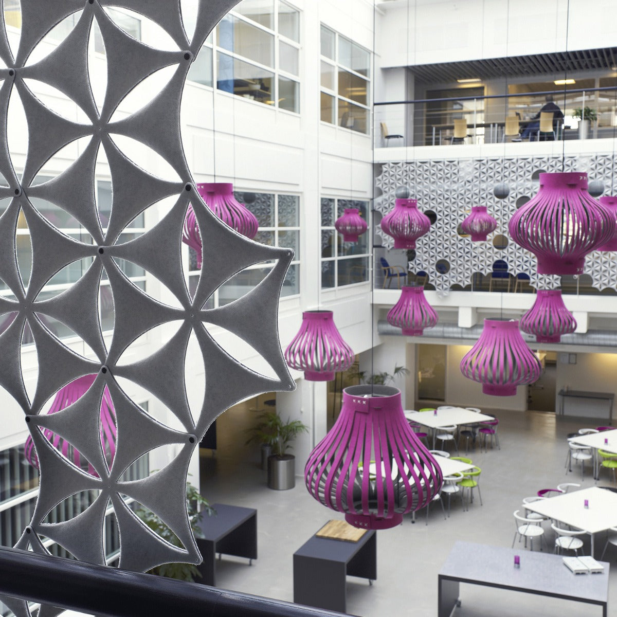 Abstracta 'Airflake' Hanging Screen 