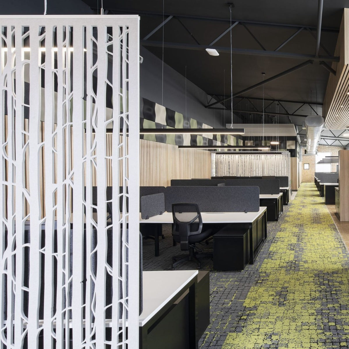 Autex 'Cascade' Acoustic Screens - 2400 x 1200mm 