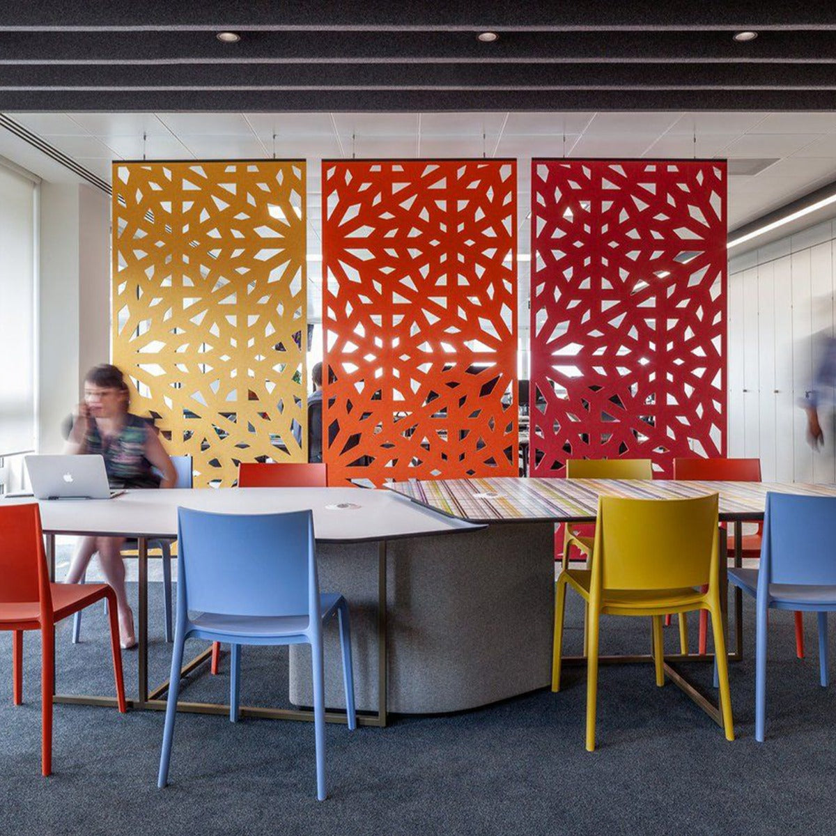 Autex 'Cascade' Acoustic Screens - 2400 x 1200mm 