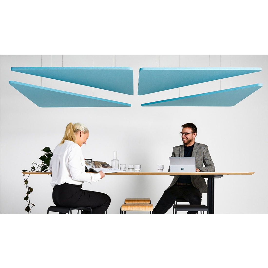 Autex 'Horizon' Suspended Ceiling Panels - Multiple Sizes and Shapes - (Sold in Packs)