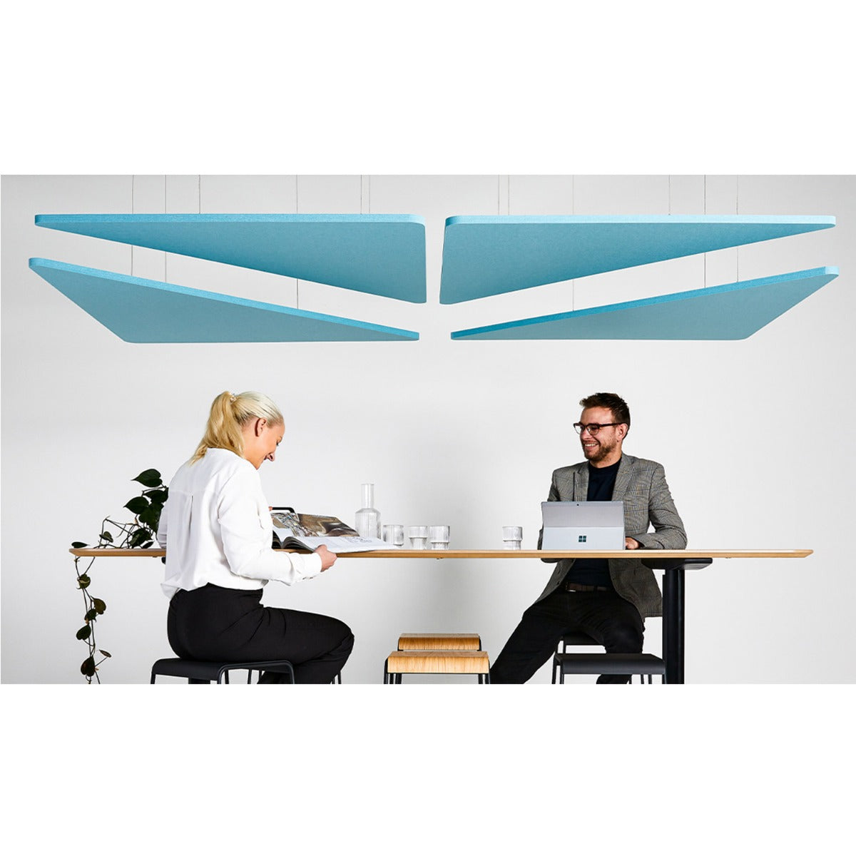 Autex 'Horizon' Suspended Ceiling Panels - Multiple Sizes and Shapes - (Sold in Packs)