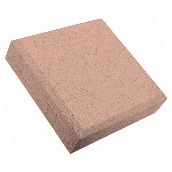BAUX '3D Pixel' Acoustic Tiles Heat Peach Red