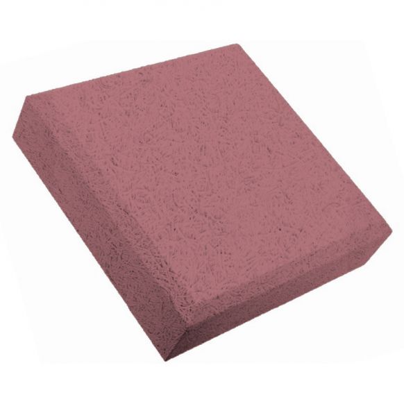 BAUX '3D Pixel' Acoustic Tiles Heat Rust Red