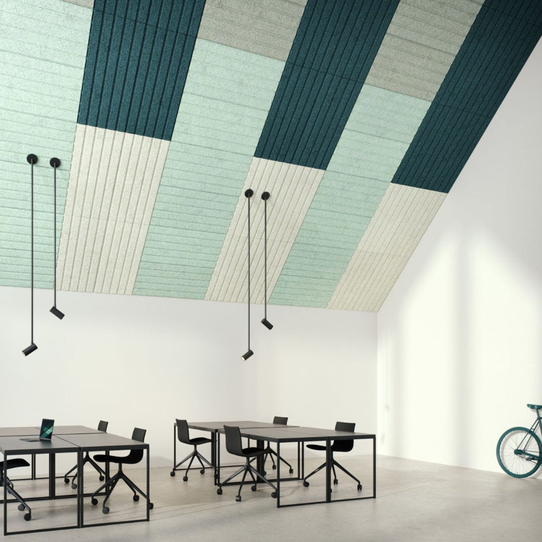 BAUX 'Wood Wool' Ceiling Panels - 1200 x 600mm Ceiling Tiles