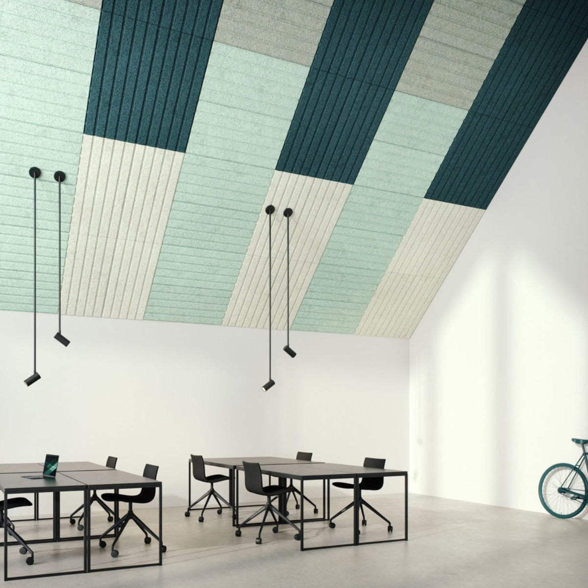 BAUX 'Wood Wool' Ceiling Panels - 1200 x 600mm Ceiling Tiles