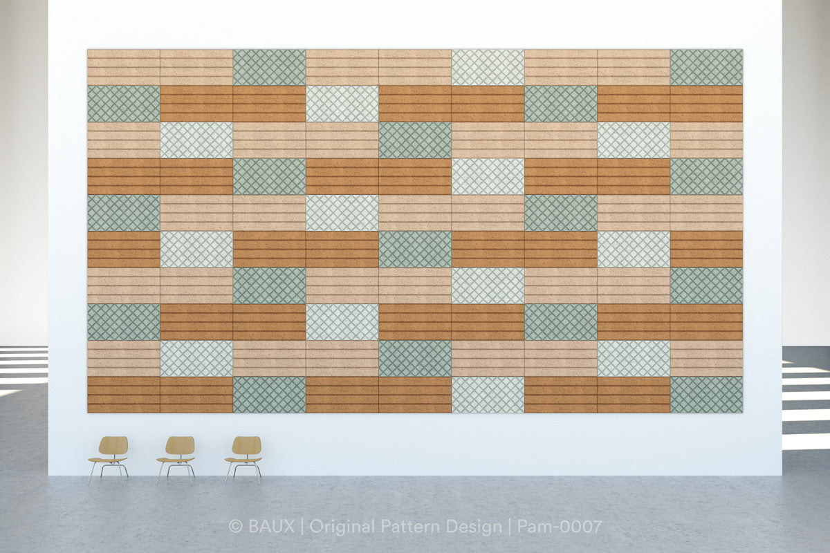 BAUX 'Stripes' Acoustic Panel - 1160 x 580mm