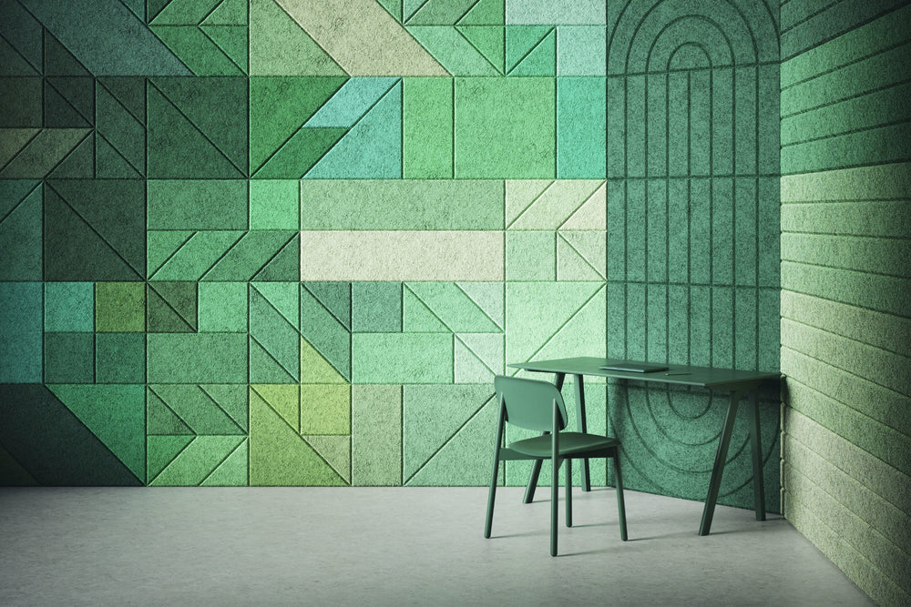 BAUX Acoustic Wood Wool Colour Samples - 50 x 50mm