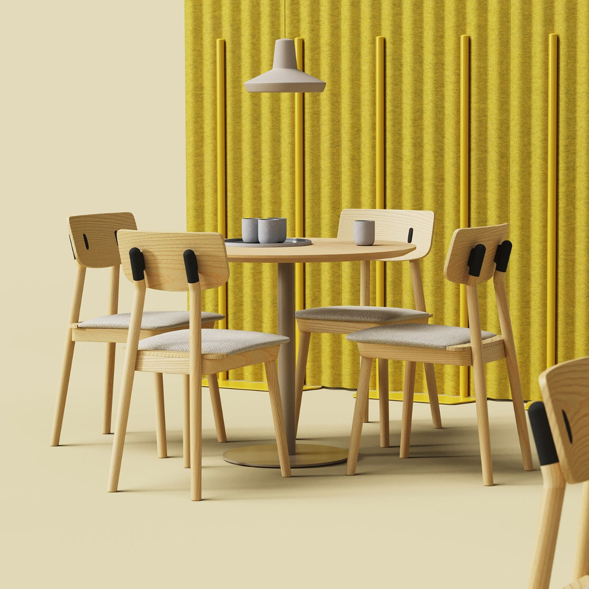 De Vorm 'Mute Flow' Acoustic Screen - 2390 x 790mm