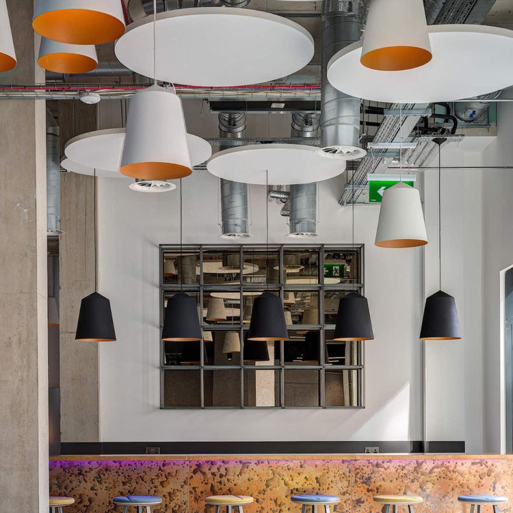 Ecophon Solo Circle - Suspended Acoustic Ceiling Raft - Multiple Sizes (Pack of 4 panels)