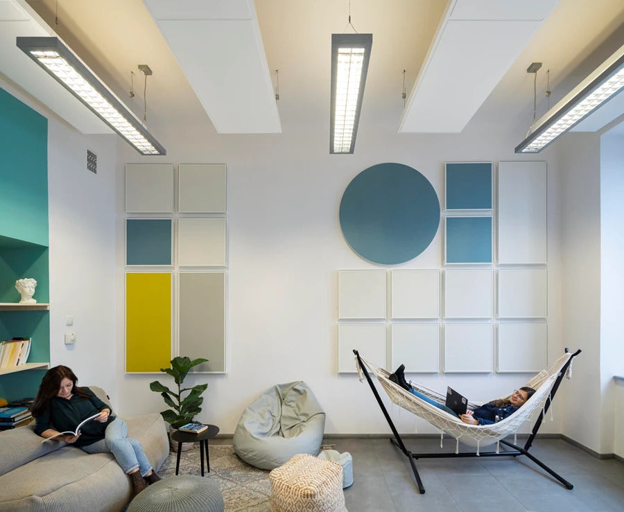 Ecophon 'Akusto One' Rectangle Acoustic Wall Panels - Multiple Sizes (pack of 2)