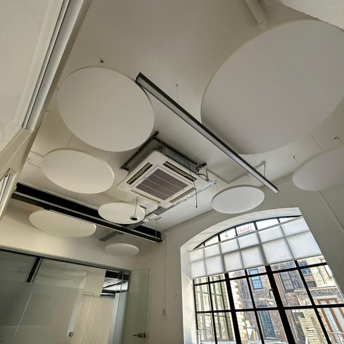 Ecophon Solo Circle - Suspended Acoustic Ceiling Raft - Multiple Sizes (Pack of 4 panels)